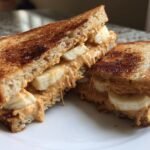 Grilled Peanut Butter Banana Sandwich