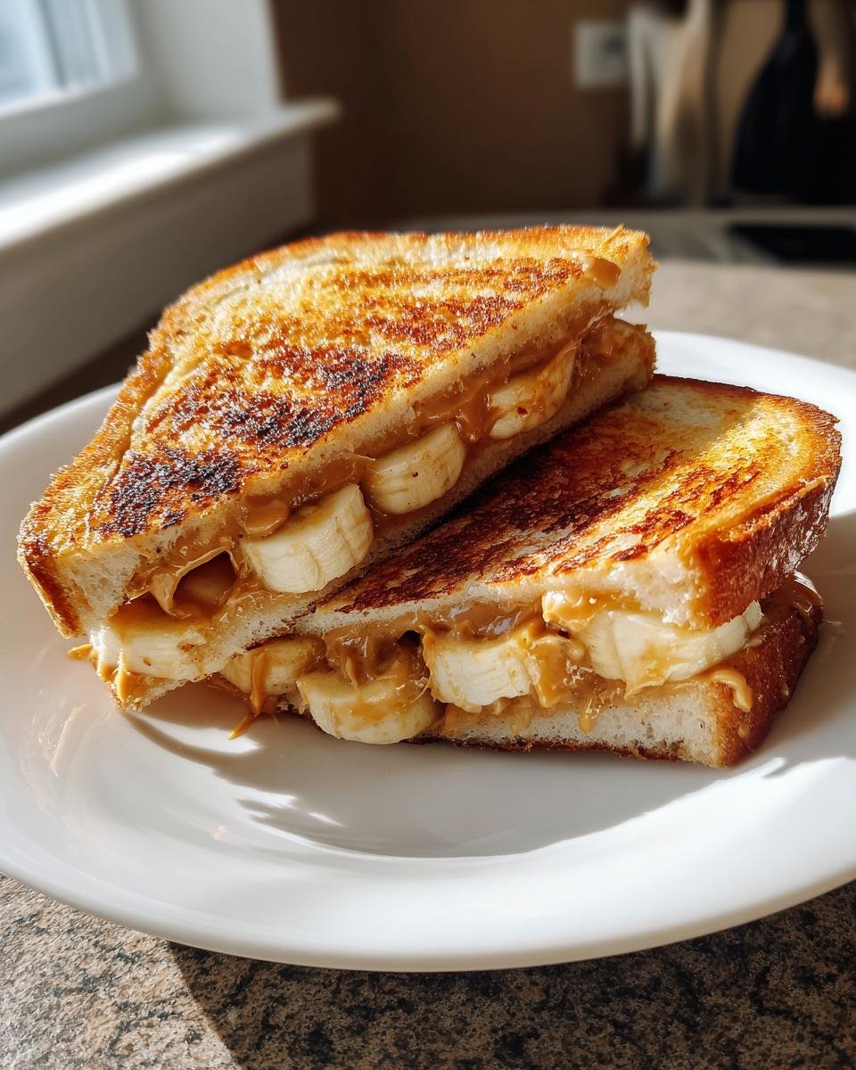 Grilled Peanut Butter Banana Sandwich - detail 7