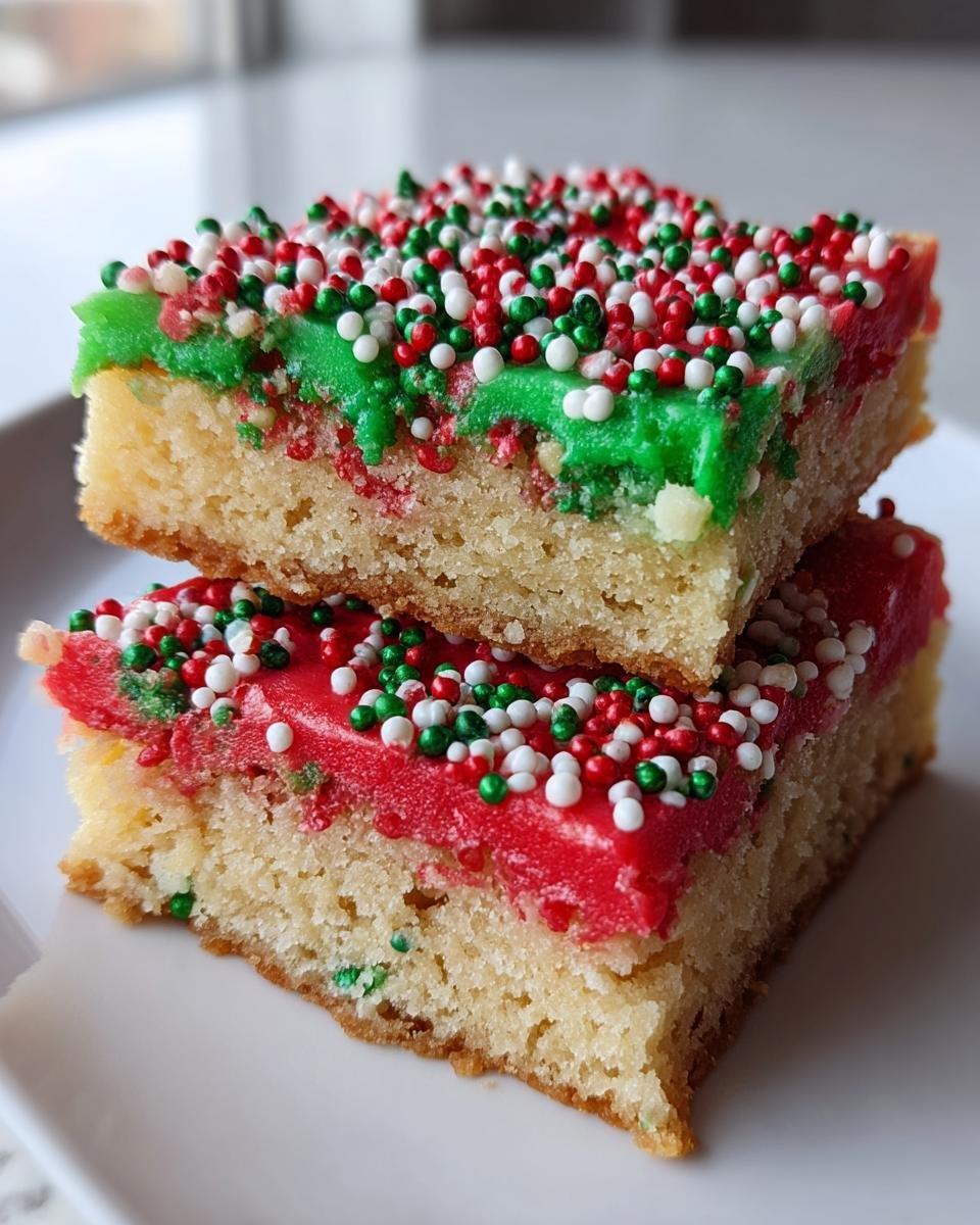 Holiday Cookie Bars - detail 3