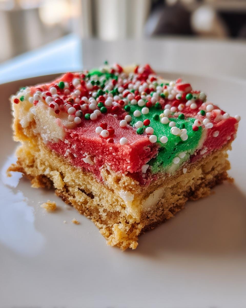 Holiday Cookie Bars - detail 4