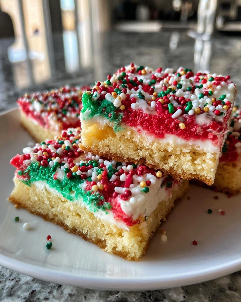 Holiday Cookie Bars - detail 5
