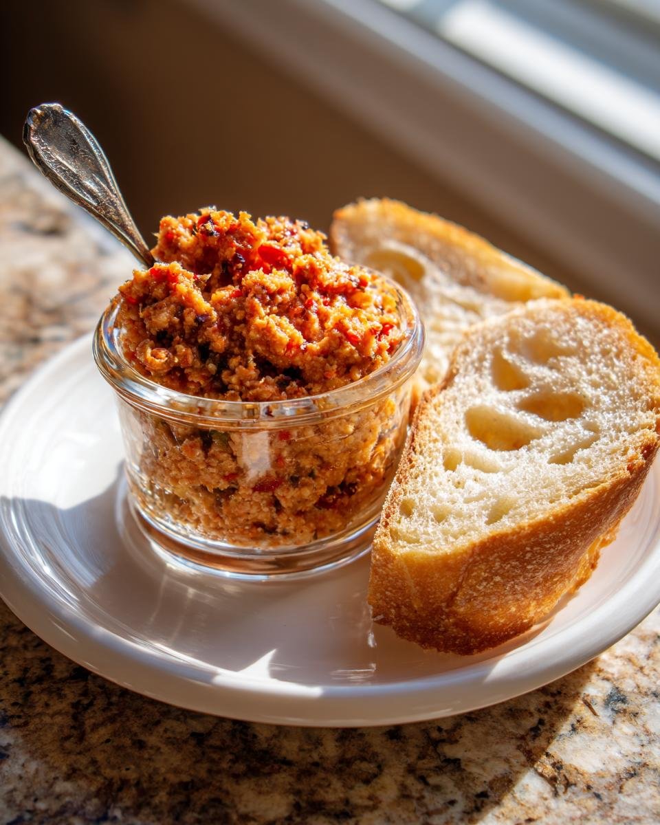 Homemade Chorizo Rillettes: A Flavorful Appetizer Spread - detail 1