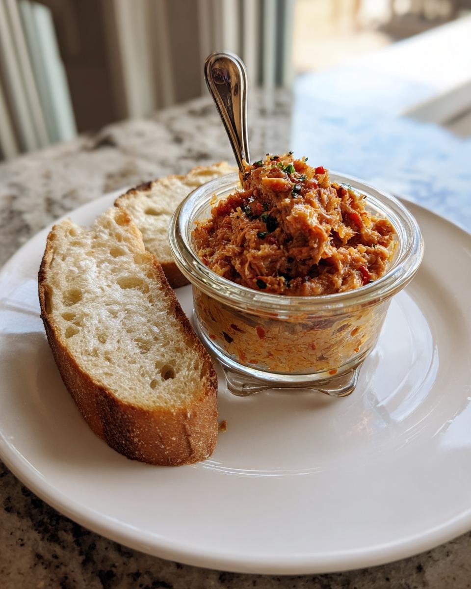 Homemade Chorizo Rillettes: A Flavorful Appetizer Spread - detail 3