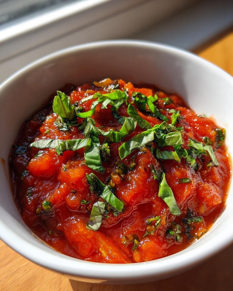 Homemade Tomato Sauce - detail 2