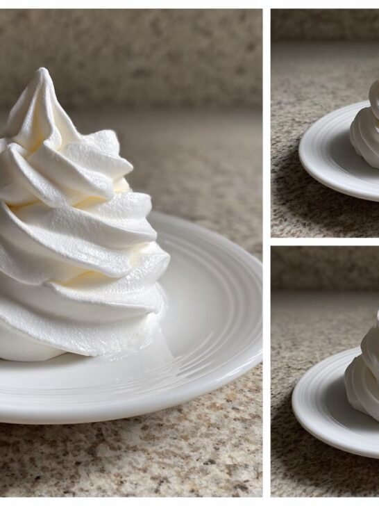 Italian Meringue with 4 Ingredients