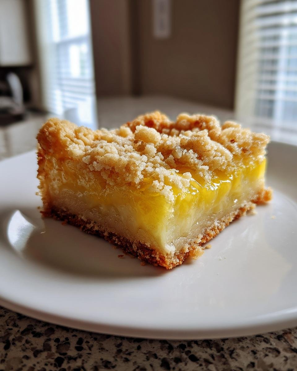 Lemon Crumb Bars - detail 5