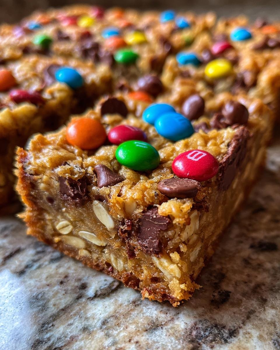 Monster Cookie Bars - detail 1