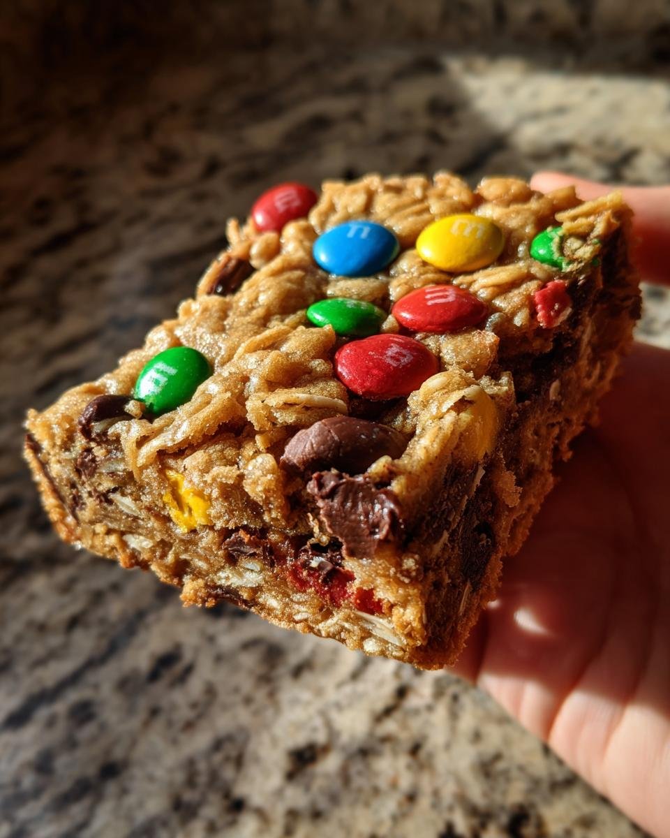 Monster Cookie Bars - detail 3