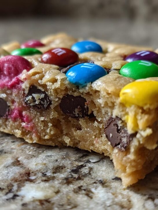 Monster Cookie Bars