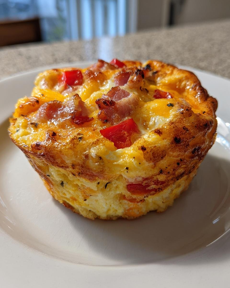 Muffin Tin Baked Eggs - detail 4