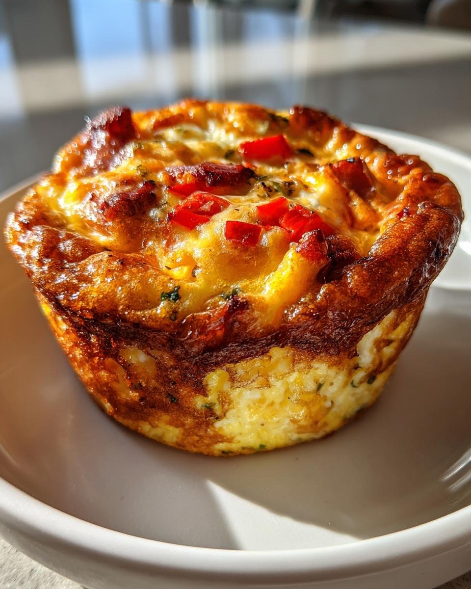 Muffin Tin Baked Eggs - detail 5