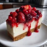 No-Bake Red Fruit Cheesecake
