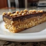 No Bake Snickers Bars