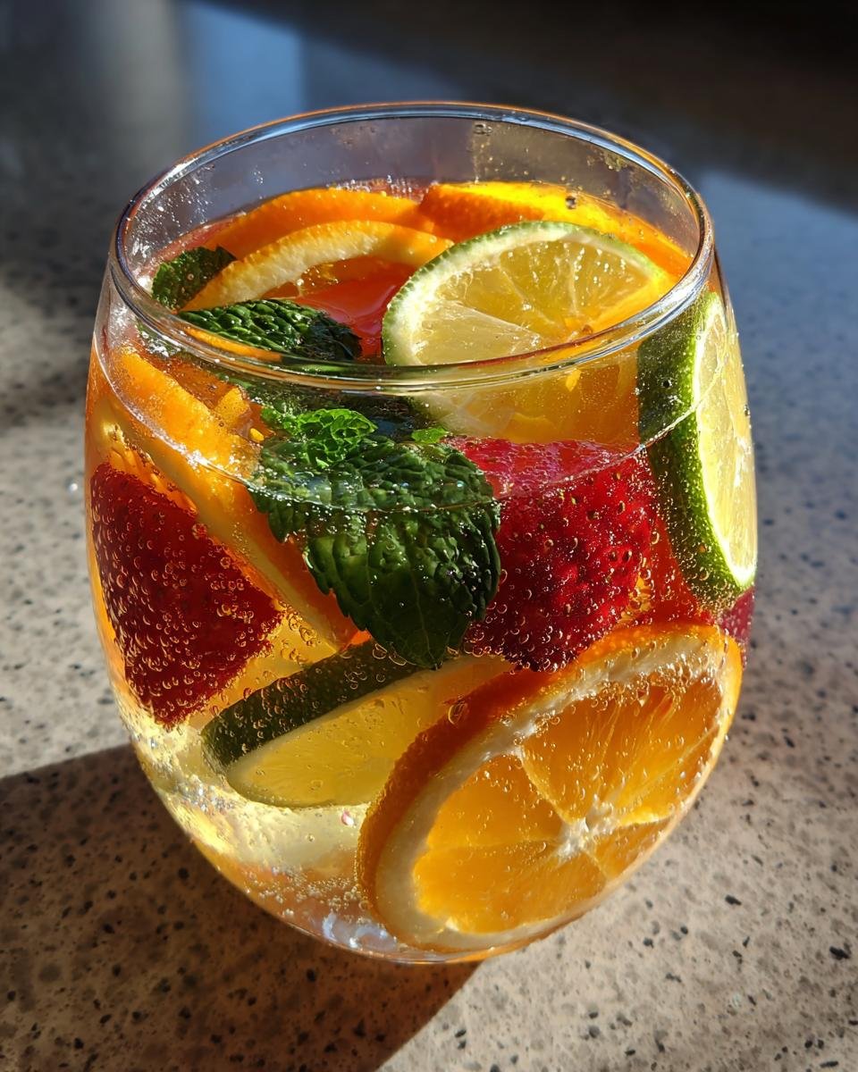 Non-Alcoholic Summer Sangria: A Refreshing and Fun Blend - detail 1