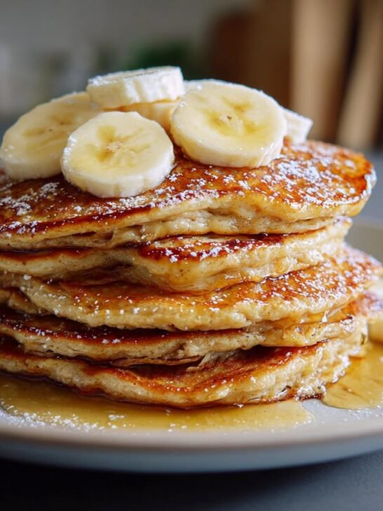 Oatmeal Banana Pancakes