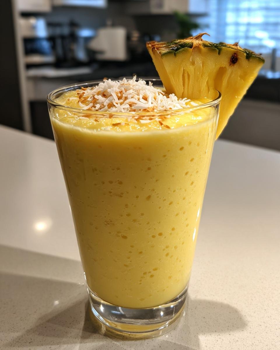 Pina Colada Smoothie - detail 1