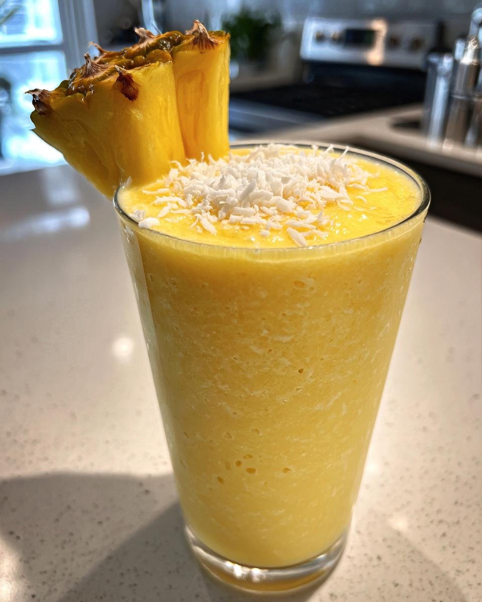 Pina Colada Smoothie - detail 4