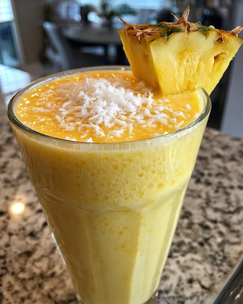 Pina Colada Smoothie - detail 3