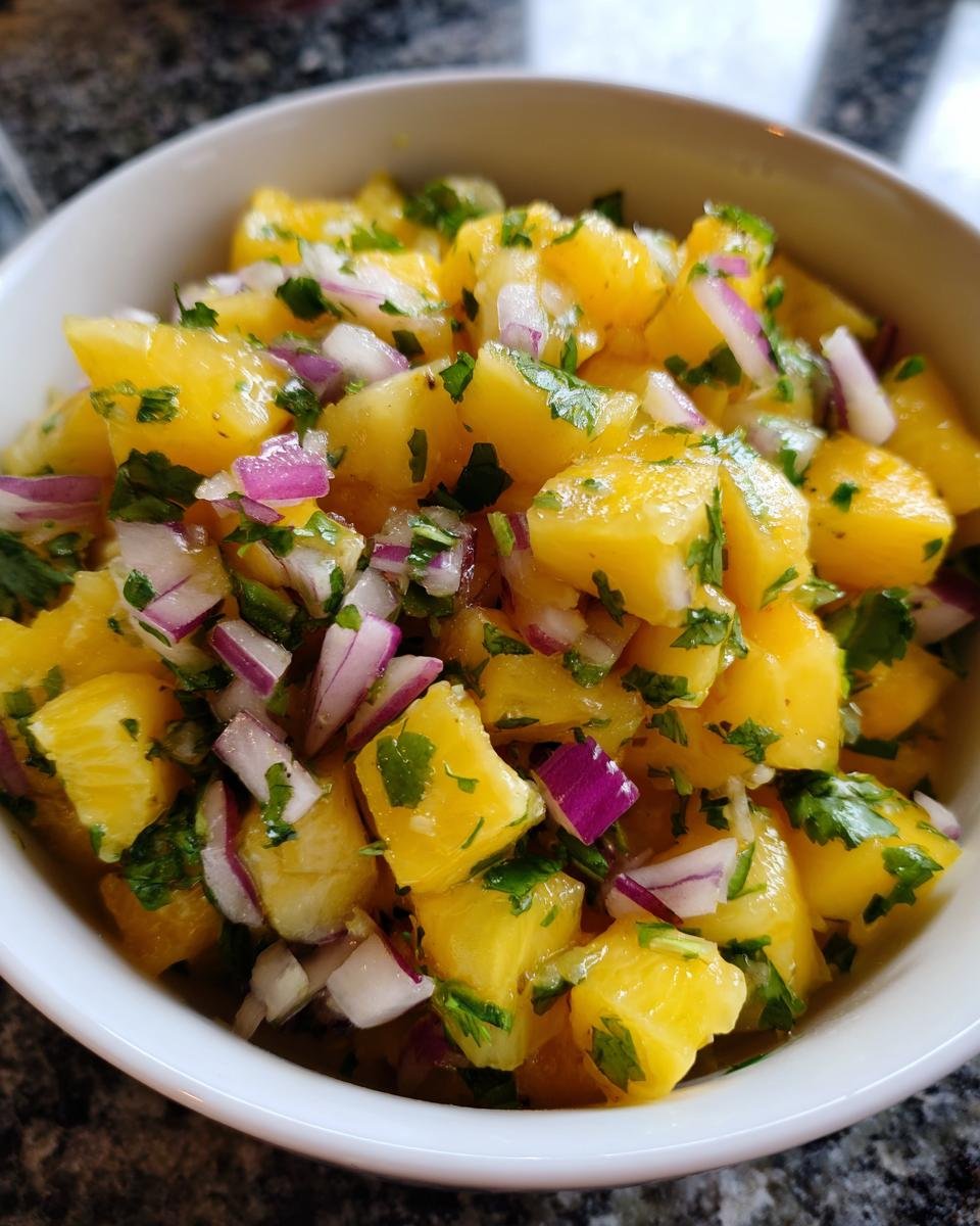 Pineapple Mango Salsa - detail 1