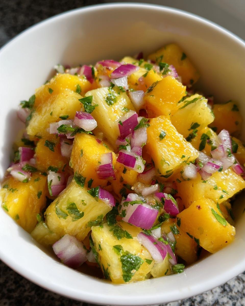 Pineapple Mango Salsa - detail 3