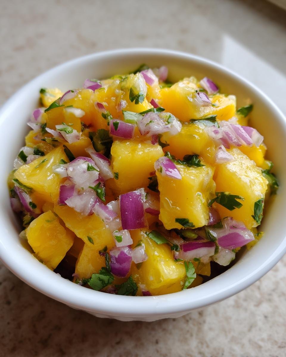 Pineapple Mango Salsa - detail 4