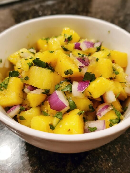 Pineapple Mango Salsa