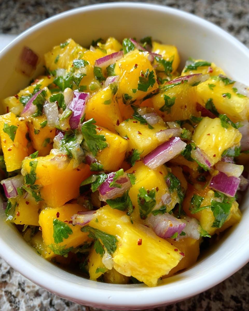 Pineapple Mango Salsa - detail 7