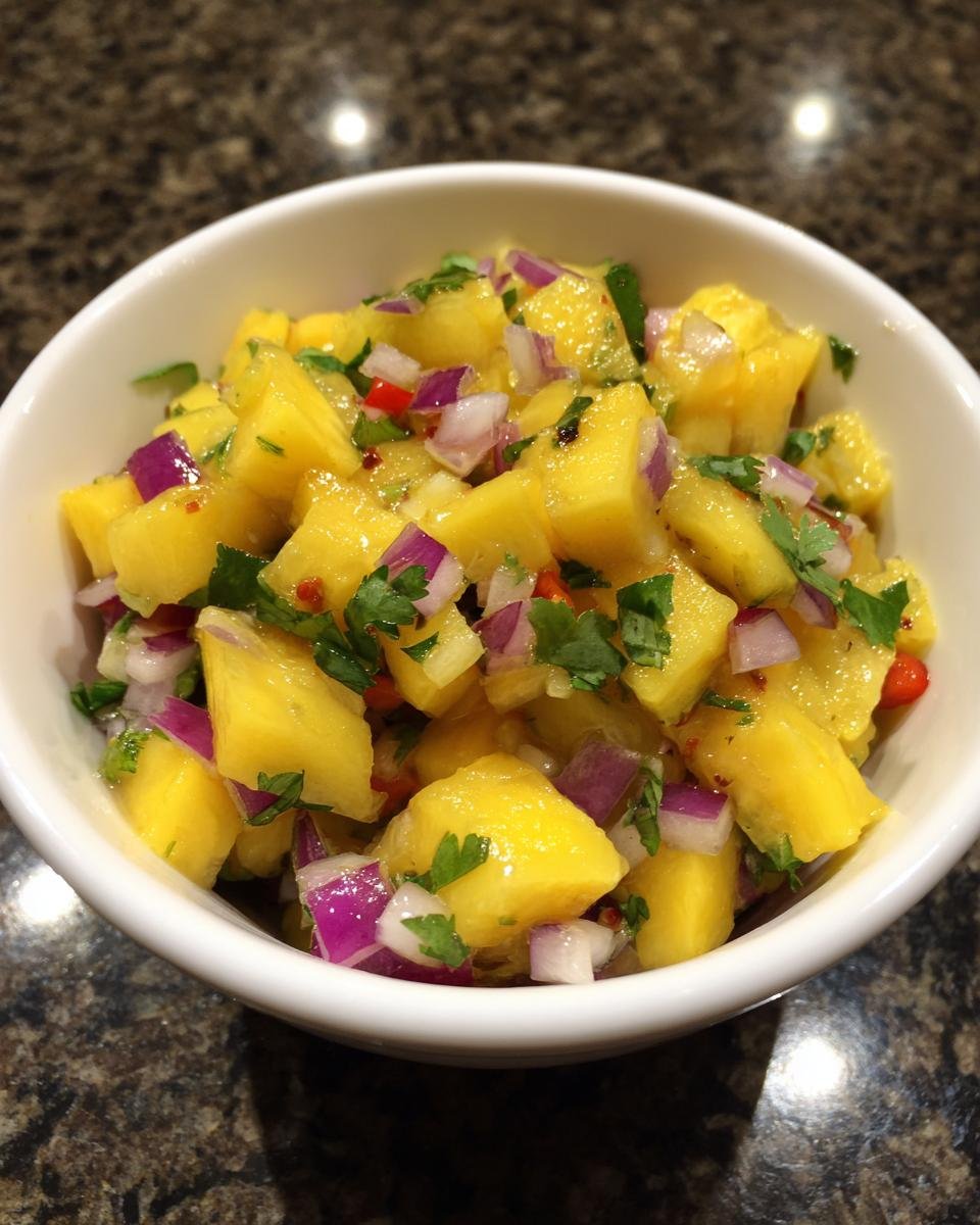Pineapple Mango Salsa - detail 8