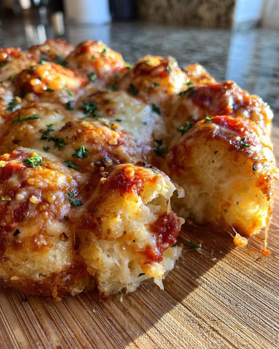 Pizza Monkey Bread - detail 2