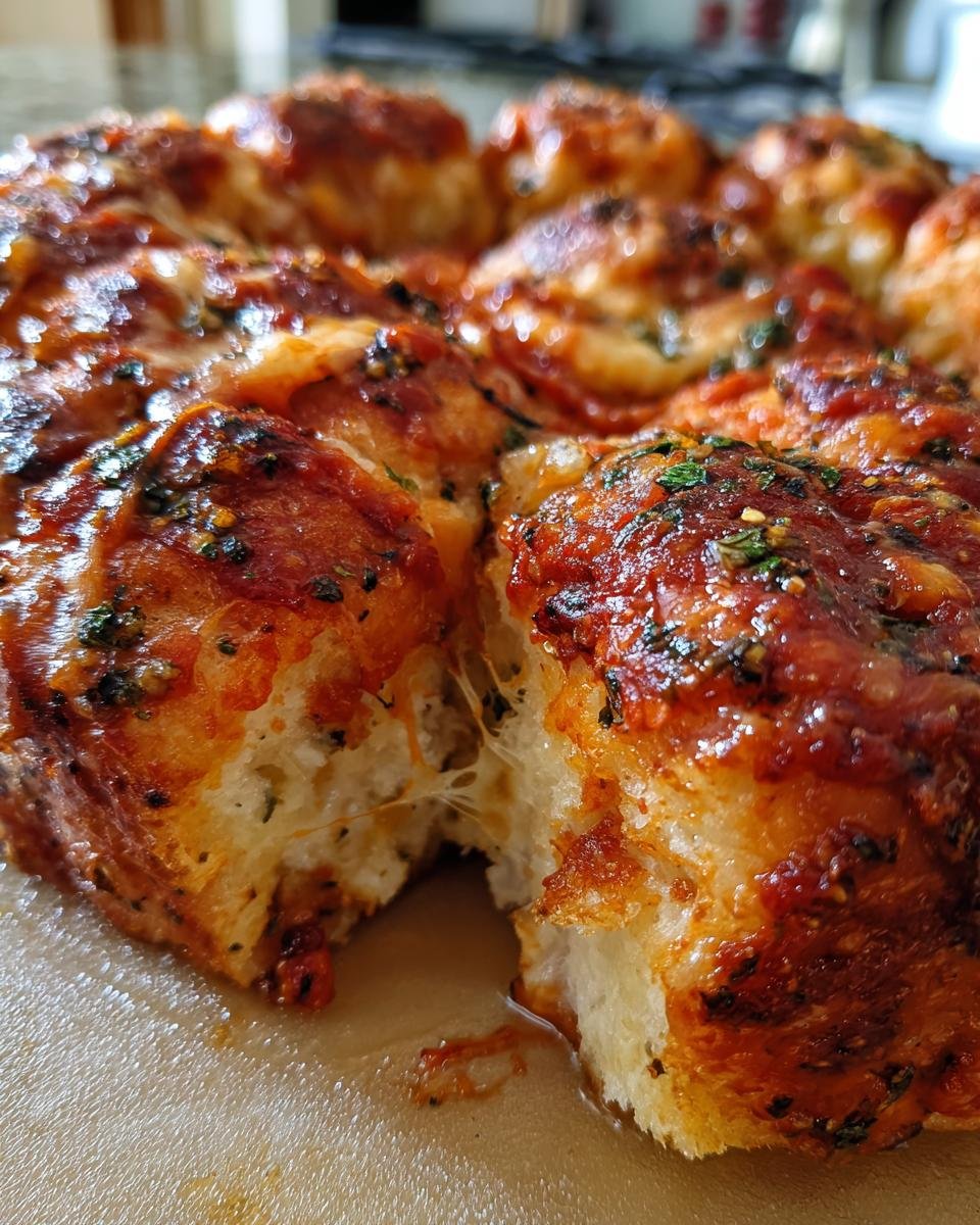 Pizza Monkey Bread - detail 3