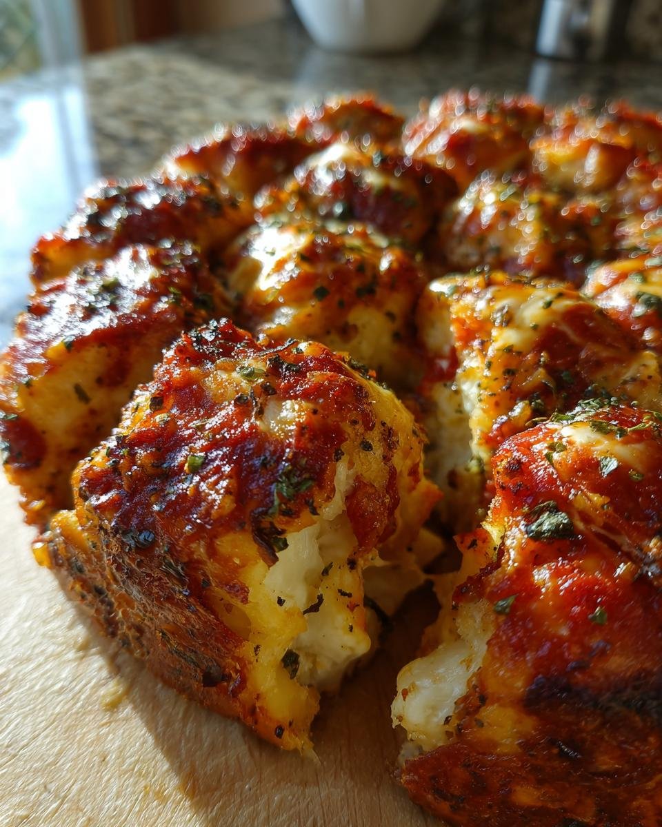 Pizza Monkey Bread - detail 5
