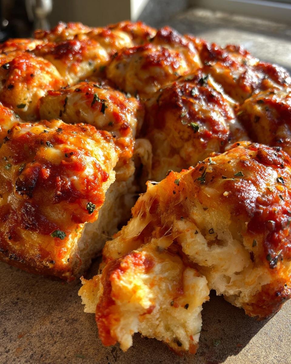 Pizza Monkey Bread - detail 6