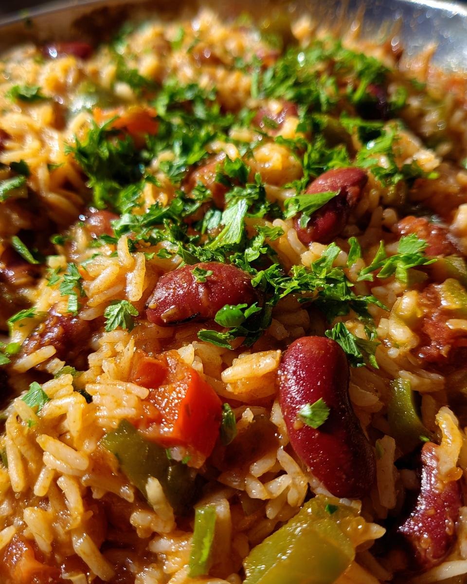 Red Beans and Rice Skillet Recipe - detail 2