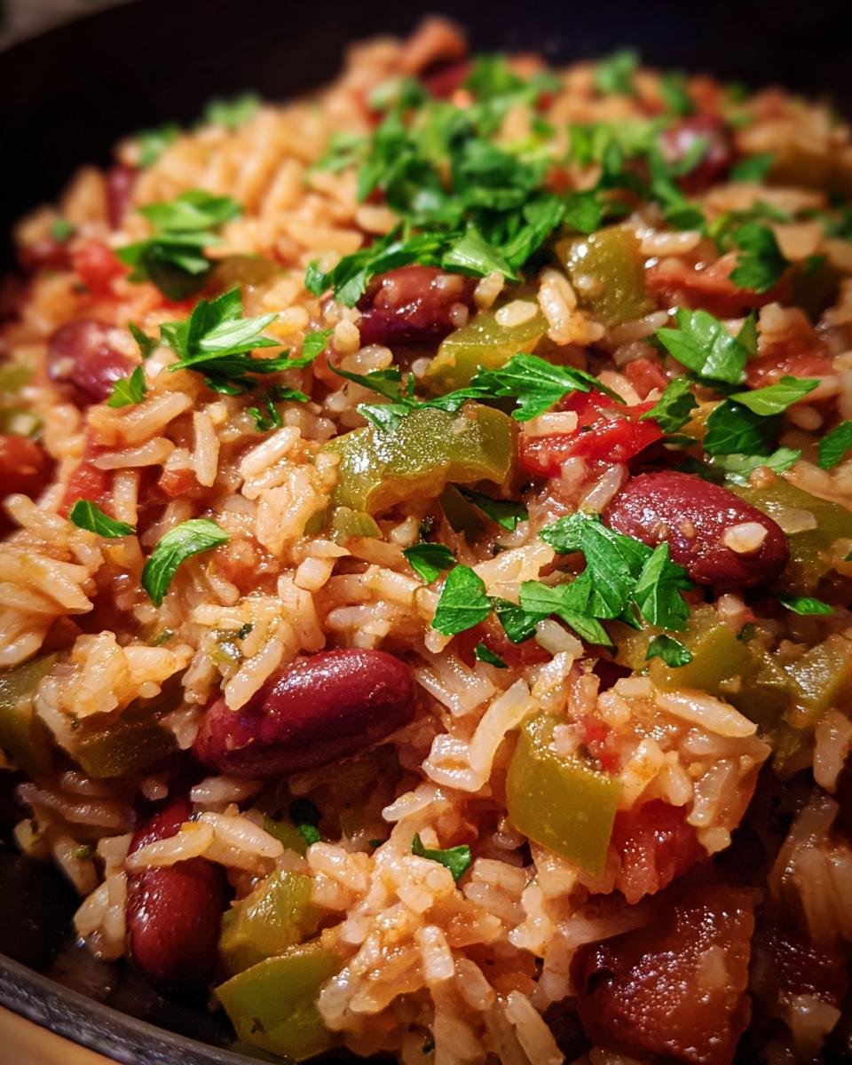 Red Beans and Rice Skillet Recipe - detail 5
