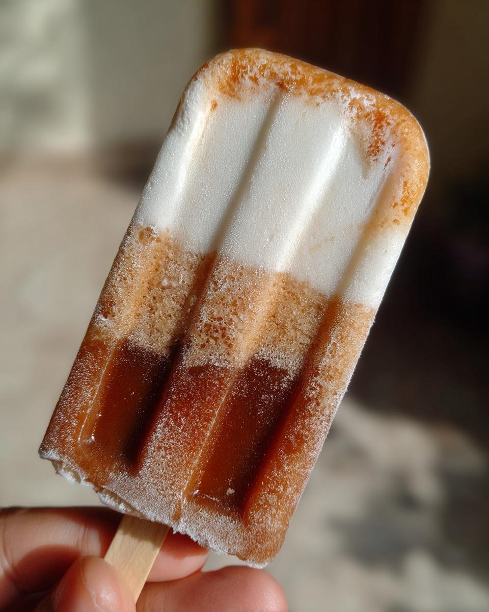 Root Beer Float Popsicles - detail 1