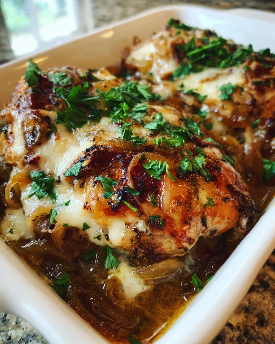 Savory French Onion Chicken Bake - detail 1
