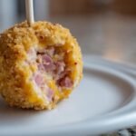 Savory Ham and Cheese Cake Pops