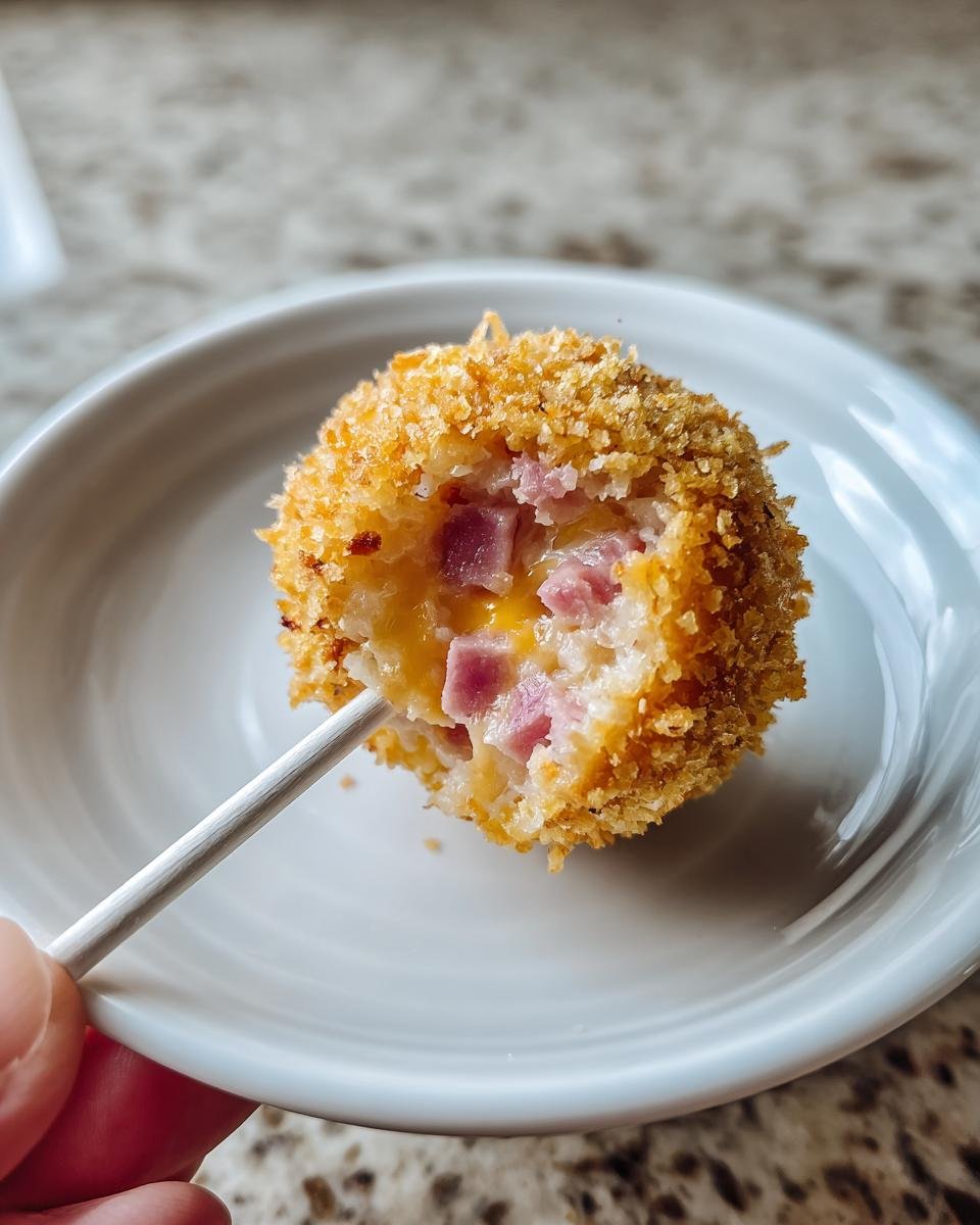 Savory Ham and Cheese Cake Pops - detail 4