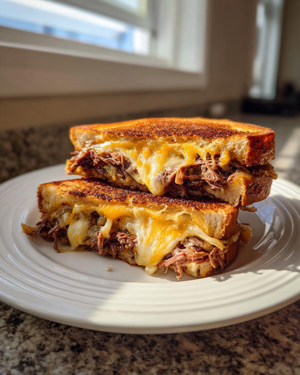 Smoked Brisket Melts - detail 2