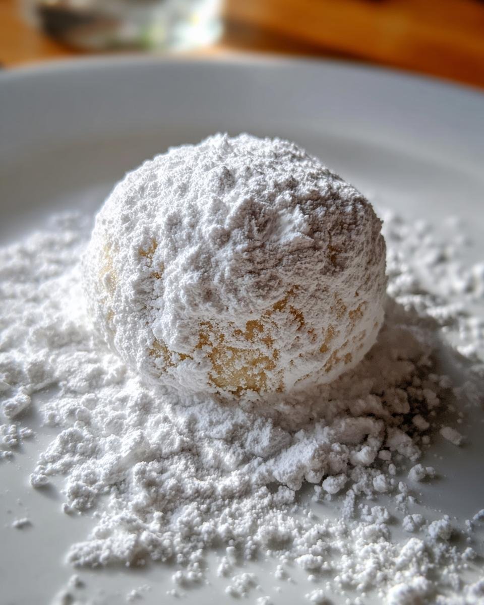 Snowball Cookies - detail 1