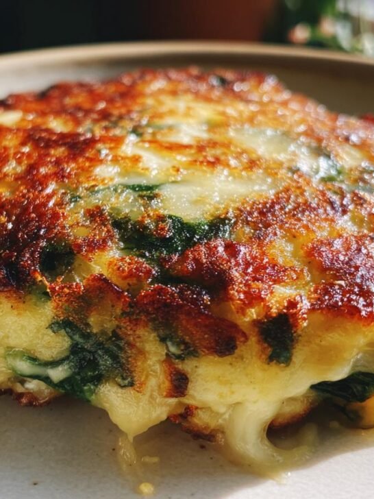 Spinach and Cheese Patties