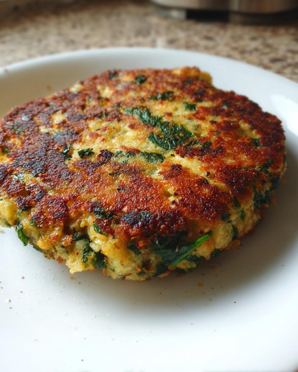 Spinach and Lentil Burgers - detail 3