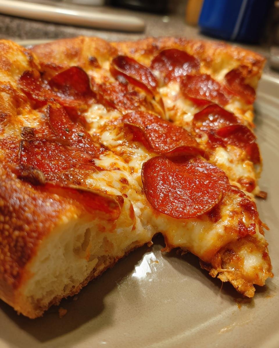 Stuffed Crust Pepperoni Pizza - detail 1