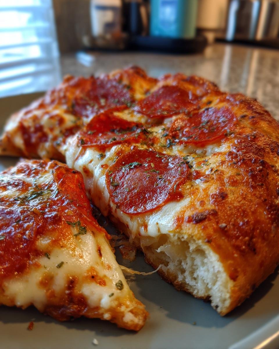 Stuffed Crust Pepperoni Pizza - detail 4