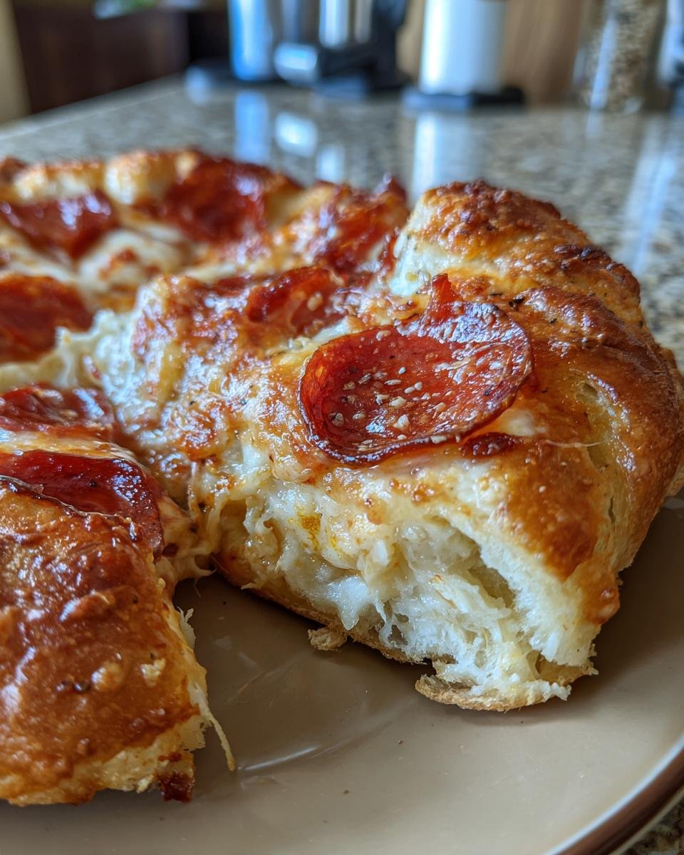 Stuffed Crust Pepperoni Pizza - detail 5