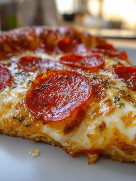 Stuffed Crust Pepperoni Pizza