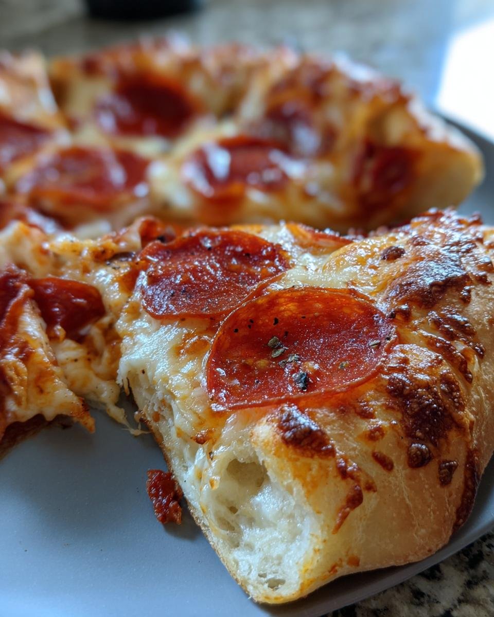 Stuffed Crust Pepperoni Pizza - detail 7