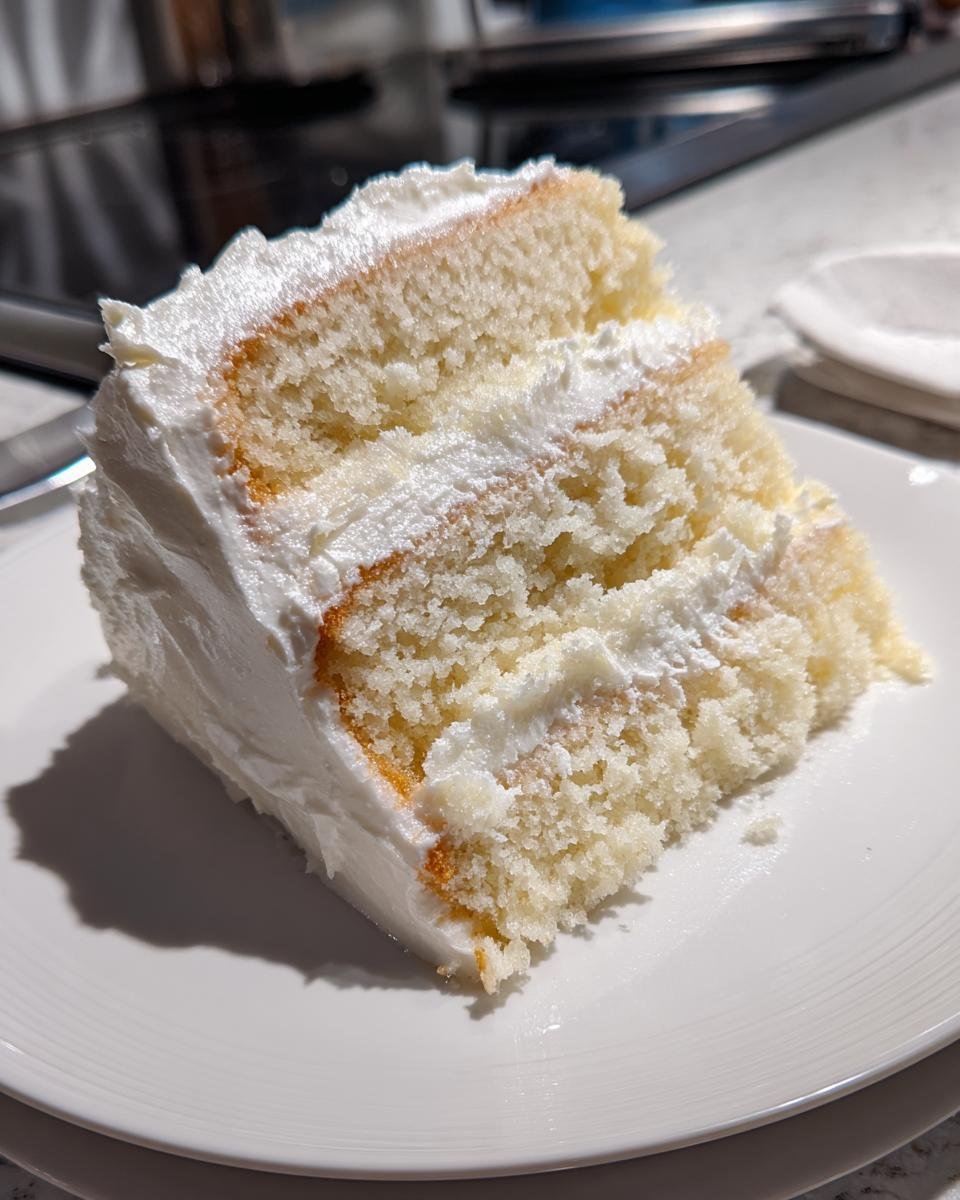 Stunning White Cake - detail 1
