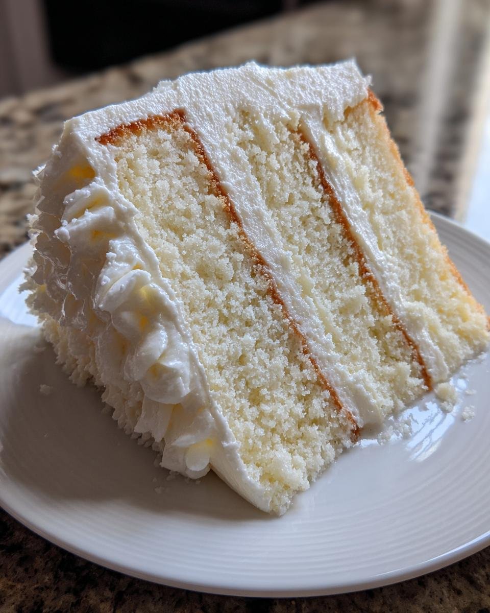 Stunning White Cake - detail 3