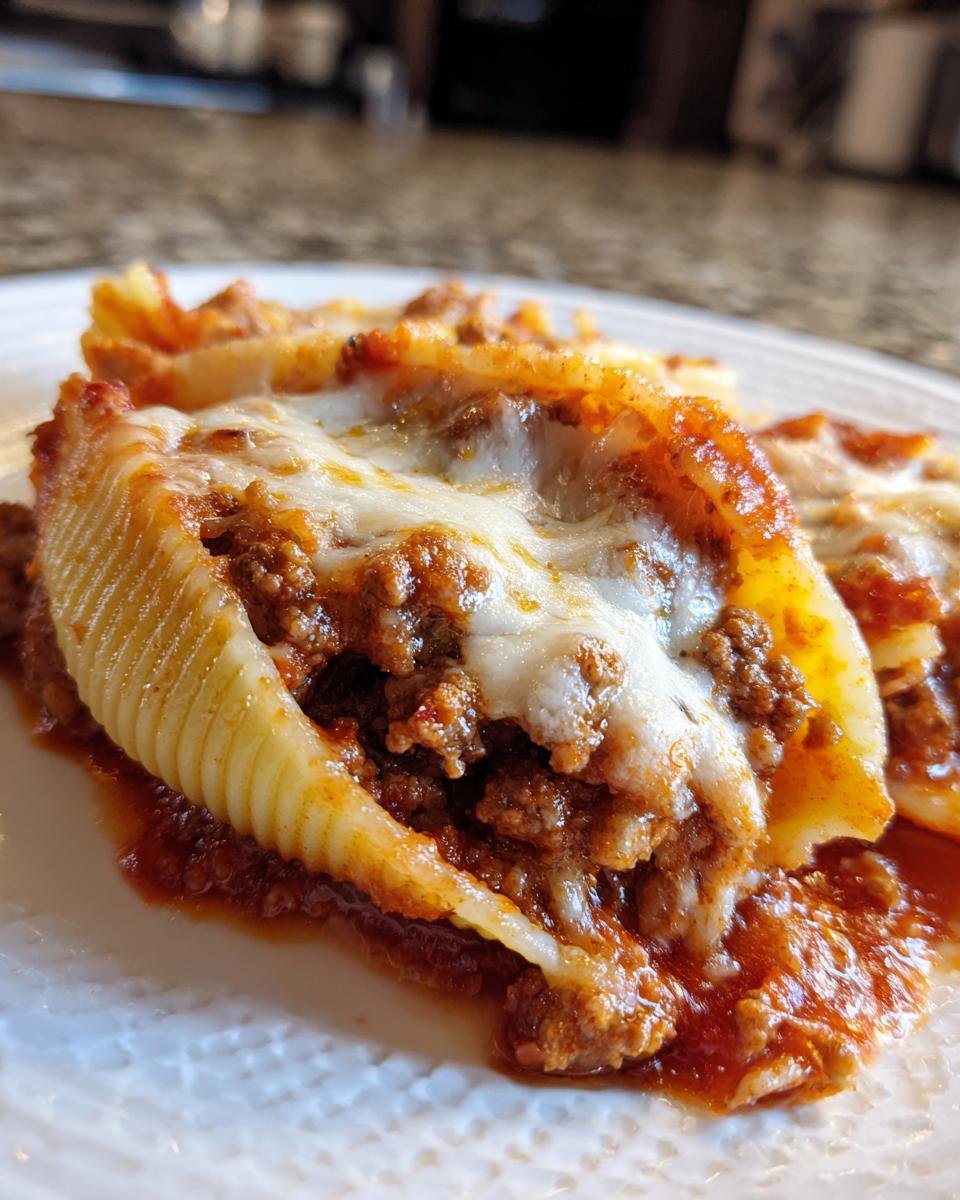 Taco Stuffed Shells - detail 2